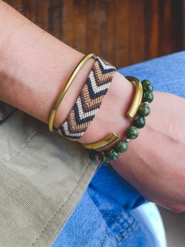Bracelet tissé Wayuu flèches 1