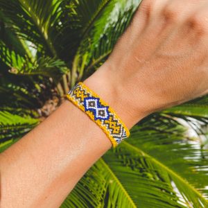 Bracelet tissé Wayuu Tropico