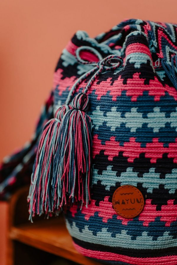 Sac traditionnel Wayuu multicolore